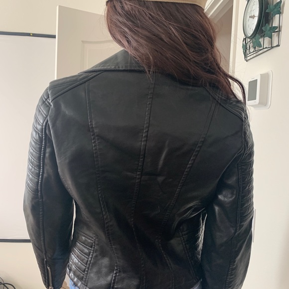 Details Basic leather Jacket M - Picture 2 of 6